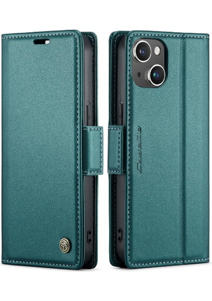 IPhone 15 Artı Anti Dolandırıcılık Kickstand Darbeye Vaka Vaka (Yurt Dışından)