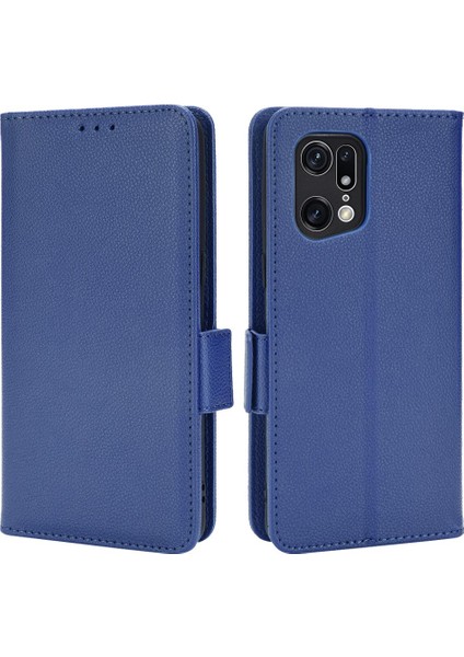 Oppo Bulmak Için Kılıf X5 Pro Manyetik Kart Yuvaları Tutucu Yan Toka Pu Cüzdan (Yurt Dışından)