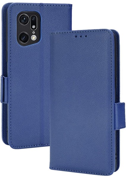 Oppo Bulmak Için Kılıf X5 Pro Manyetik Kart Yuvaları Tutucu Yan Toka Pu Cüzdan (Yurt Dışından)