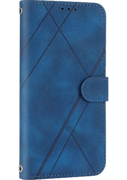 Iphone 14 Için Filp Durumda Pro Max Kickstand Anti Scratch Pu Deri Kayış (Yurt Dışından)