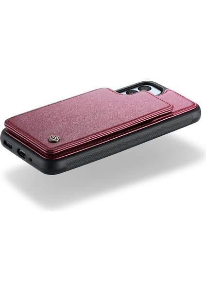 Samsung Galaxy A53 5g Ince Darbeye Vaka Pu Rfıd Için Caseme Cüzdan Kılıf (Yurt Dışından)