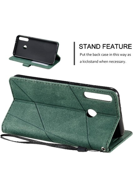 Huawei P40 Lite E Cüzdan Flip Için Kılıf Folio Kart Tutucu Kickstand Pu (Yurt Dışından) indirimleri
