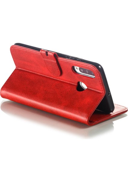 Huawei P30 Lite Kart Tutucu Kickstand Için Cüzdan Kılıf Tüm Yuvarlak Kabartmalı (Yurt Dışından) indirimleri