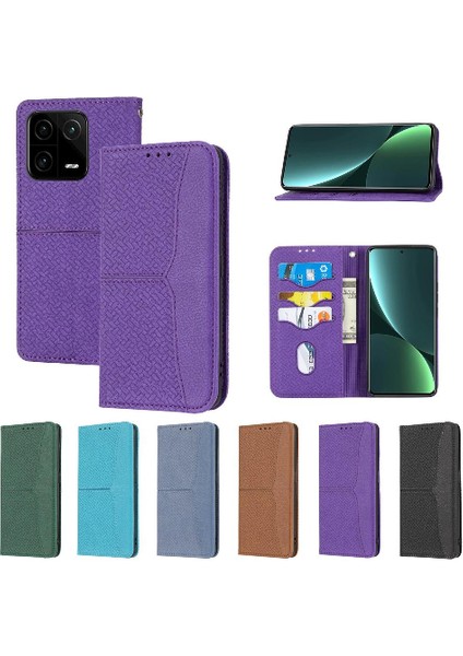 Xiaomi 13 Pro 5g Pu Deri Kapak Çevirin Folio Kitap El Cüzdan (Yurt Dışından)