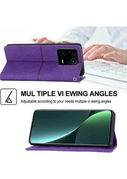 Xiaomi 13 Pro 5g Pu Deri Kapak Çevirin Folio Kitap El Cüzdan (Yurt Dışından)