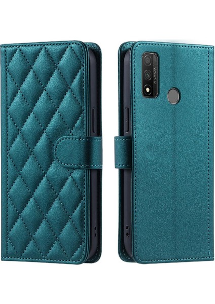Telefon Kılıfı Için Huawei P Akıllı 2020 Kart Yuvaları Tutucu Manyetik Flip Folio (Yurt Dışından)