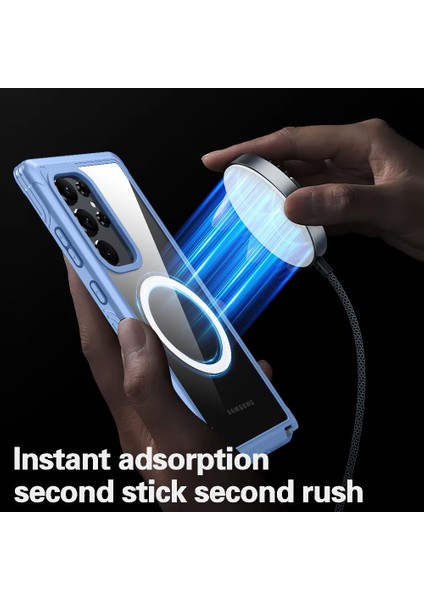 Samsung Galaxy S24 Ultra 360 Için Miracase Manyetik Kılıf Her Şey Dahil ve (Yurt Dışından) modelleri