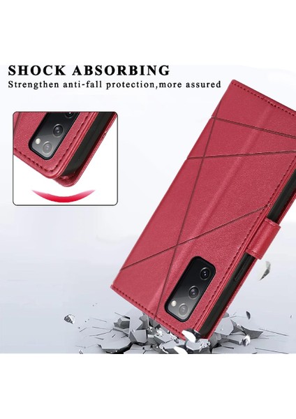 Samsung Galaxy S20 Fe Kickstand Üç Kart Yuvaları Şok Için Flip Case (Yurt Dışından) indirimleri