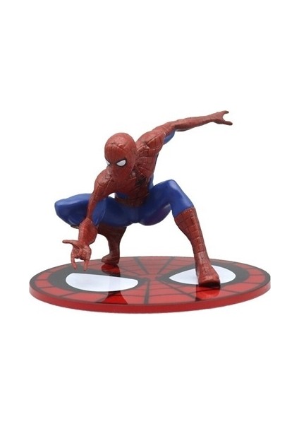 Spidermans Movie Model Plate Car Decoration Doll Birthday Toy Gift Pvc Model Decoration Action Figure Toys Gift (Yurt Dışından)