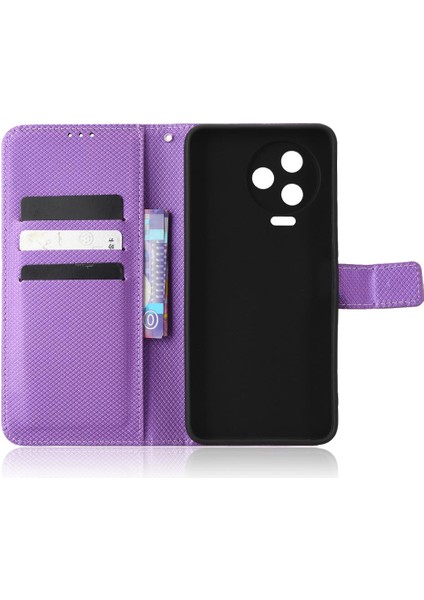 Infinix Not 12 Pro 4g Kickstand Kart Tutucu Kapak Manyetik Cüzdan Için Kılıf (Yurt Dışından)