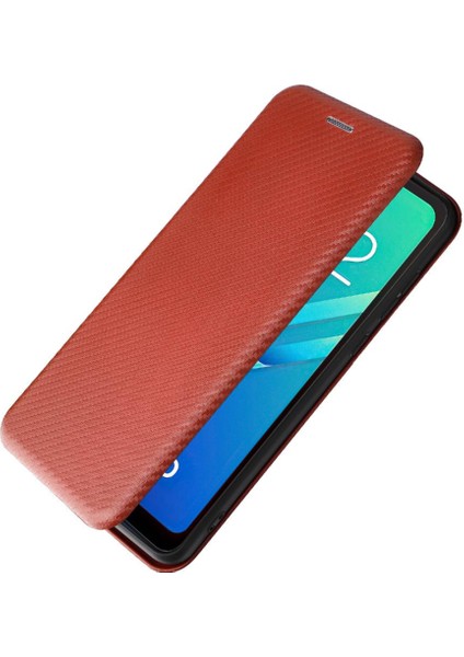 Wiko Y82 Deri Folio Flip Case Kart Ekleme Tam Koruma Için Kılıf (Yurt Dışından) fırsatları