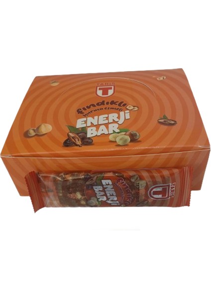 Hurma Ezmeli Fındıklı Enerji Bar 30 gr x 24'lü