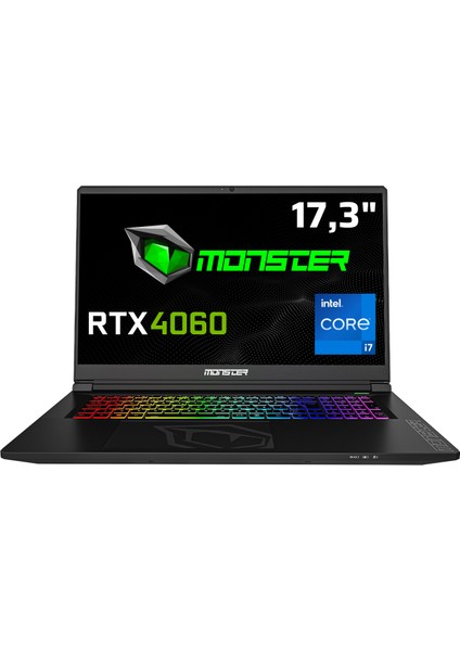 Tulpar T7 V26.1.3 Intel Core I7 13700H 16 GB Ram 500 GB SSD 8 GB Rtx 4060 Windows 11 17,3" Fhd 144 Hz Oyun Bilgisayarı