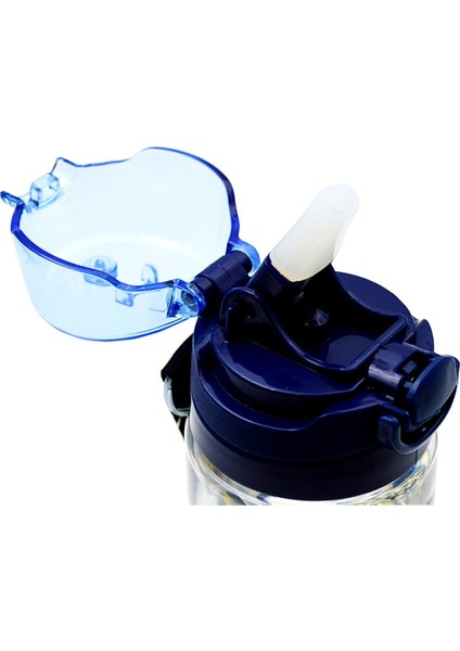 Stadyum Baskılı Plastik Matara 500 ml Lacivert 24790