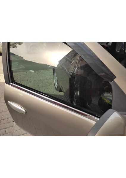 R. Clio 3 Symbol Krom Cam Çıtası Tk 2009-2013 Paslanmaz Çelik