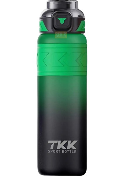 800ML Yeni Koleksiyon Pipetli/pipetsiz Kullanım Çift Renk El Askılı Soft-Touch Tritan Su Matara