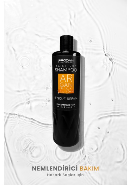 Argan Yağı Şampuan Tuzsuz Biotin | Nemlendirici BAKIM-400ML