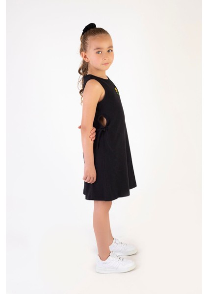 Kız Çocuk Yazlık Kaşkorse Basic Elbise 6-9 Yaş modelleri