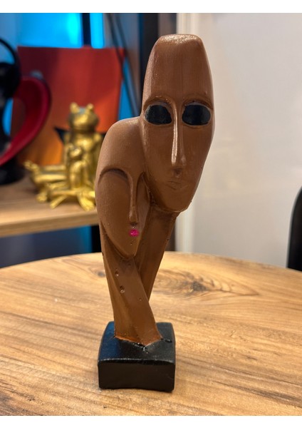Iki Cadı Tasarım, Tek Vücut Biblo Taş Figür Üçlü Set