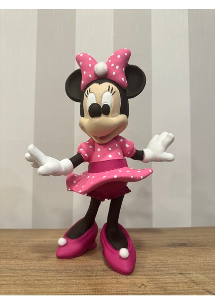 Iki Cadı Tasarım, Mickey Mouse ve Minnie Mouse Ikili Set Hediyelik Dekoratif Obje