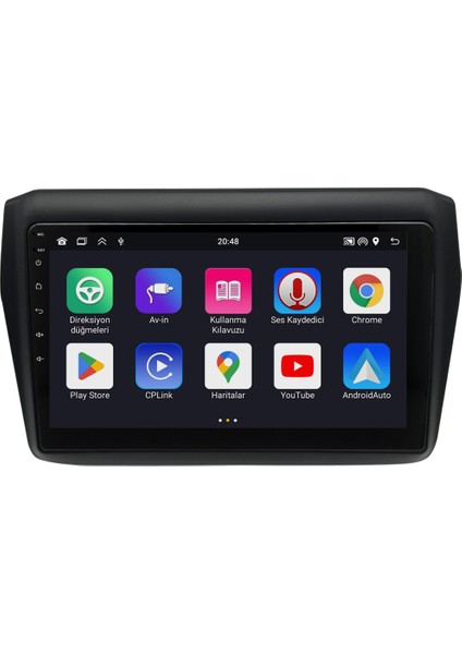 Suzuki Swift (2018-2024) Android 14 Multimedya - 2 GB Ram - 32 GB Hafıza - Carplay CRV4521XP