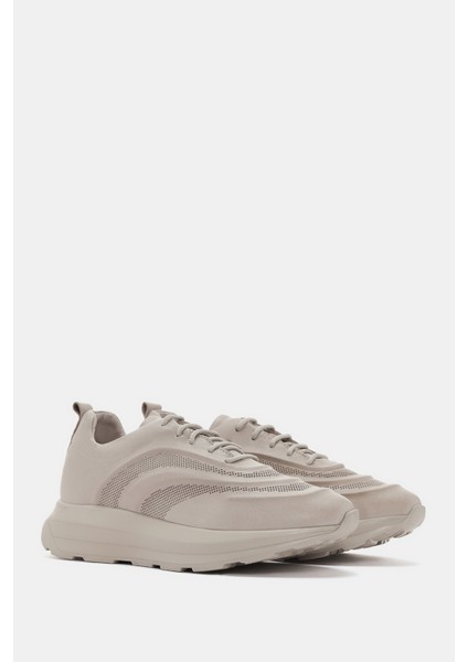 Hello Kadın Vizon Deri Sneaker