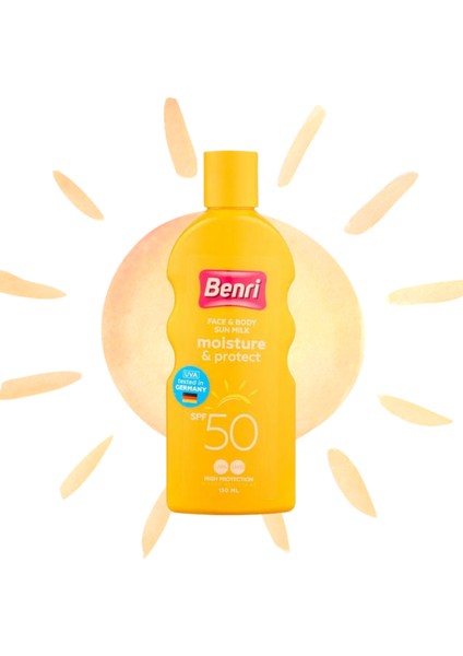 Nem & Koruma Güneş Sütü 50SPF 150 ml