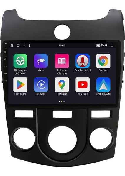 Kia Cerato (2010-2012) Android 14 Multimedya - 2 GB Ram - 32 GB Hafıza - Carplay CRV4321XP