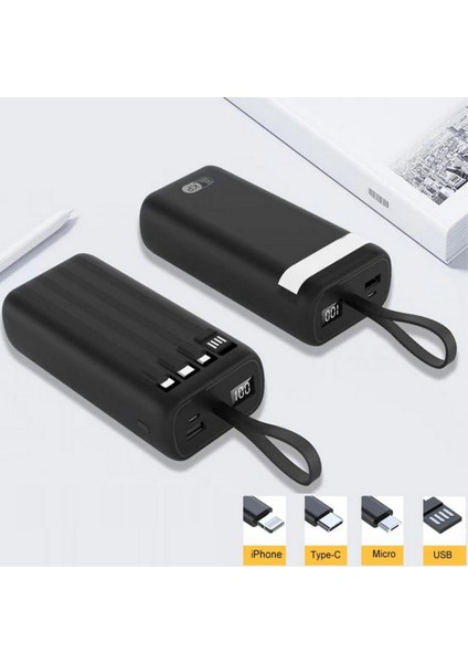 30.000 Mah 4 Çıkışlı Powerbank