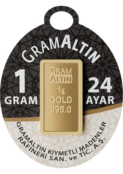 1 gr 24 Ayar 995 Milyem Iar Gram Altın