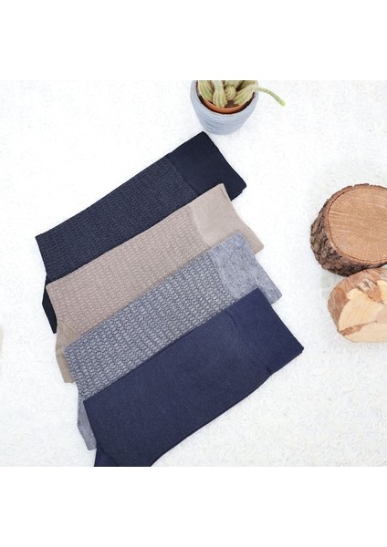 Kral Socks Erkek Bambu Çorap Burun Dikişsiz Soft Yıkamalı Parfümlü Uzun Çorap