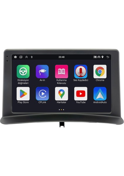 Renault Clio 3 (2008-2012) Android 14 Multimedya - 2 GB Ram - 32 GB Hafıza - Carplay CRV4451XP