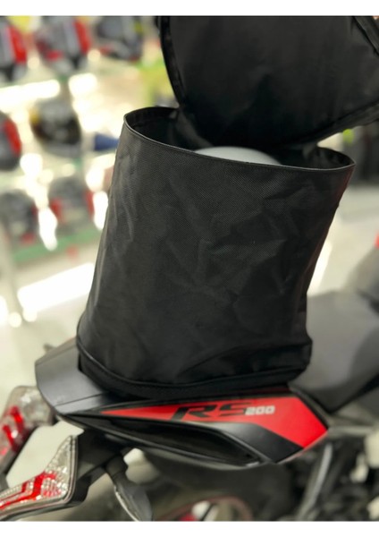 Hona Cbr 600RR Arka Çanta Arka Artçı Koltuk Çantası (Kask Sığabilir)