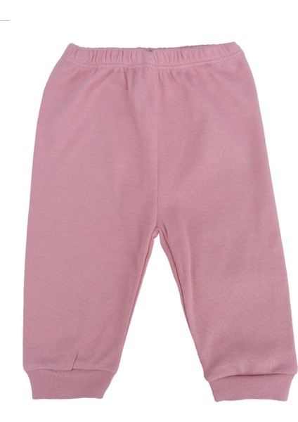 Düz Renk Basic Ribanalı Pijama Altı