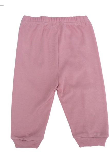 Düz Renk Basic Ribanalı Pijama Altı