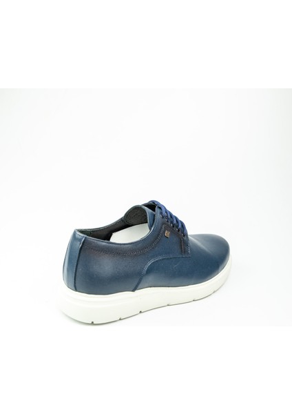 1008 Lacivert Deri Eva Taban Erkek Günlük Ayakkabı modelleri