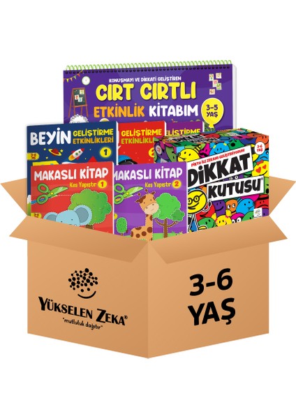 3-6 Yaş Temel Setler Kolisi