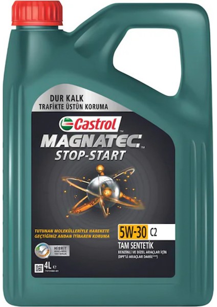 Magnatec Stop-Start 5W-30 C2 Tam Sentetik Dpf Motor Yağı 4 Litre ( Üretim Yılı 2024 )