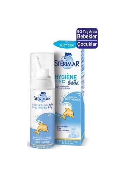 Sterimar Baby Deniz Suyu Burun Spreyi 50 ml