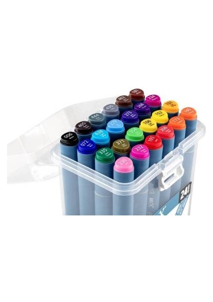 Art-X Sketch Marker Duo Çift Uçlu Marker Kalem 24 Renk Set