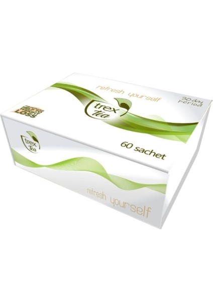 Trextea Trex Tea Güçlendirilmiş Hızlı Detox 60 Şase 1 Aylık Kullanım