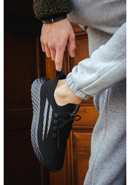 Awd 2023 Bağcıklı Fileli Hafif Taban Erkek Sneaker