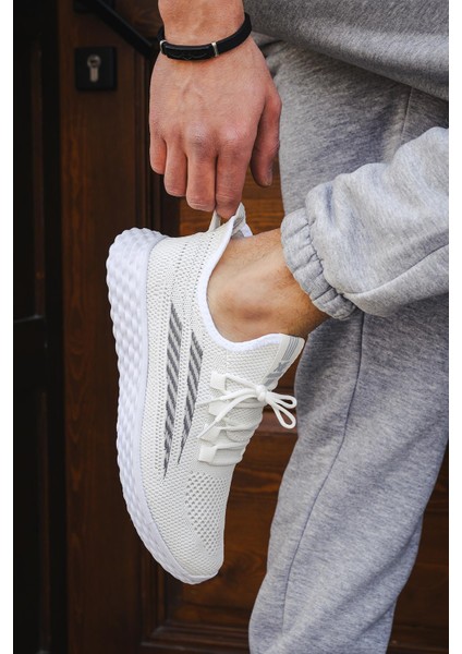 Awd 2023 Bağcıklı Fileli Hafif Taban Erkek Sneaker