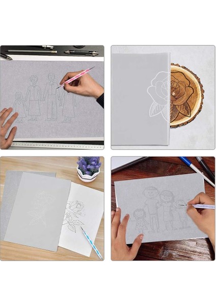 Roco Paper Karbon Grafit Transfer Kağıdı Beyaz - 44*62 cm - 2'li indirimleri