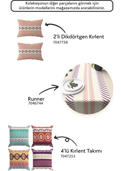 4’lü Kırlent Kılıfı KL26 fiyatları