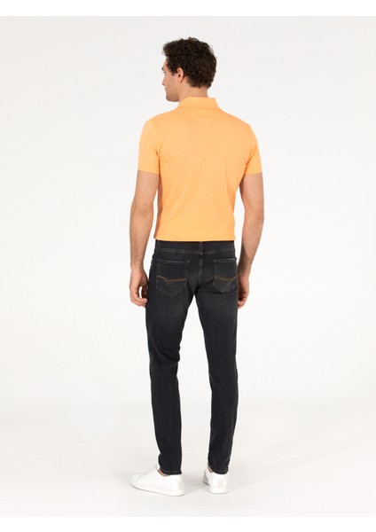 Erkek Siyah Slim Fit Jean Pantolon 50267846-DN0019 fırsatları