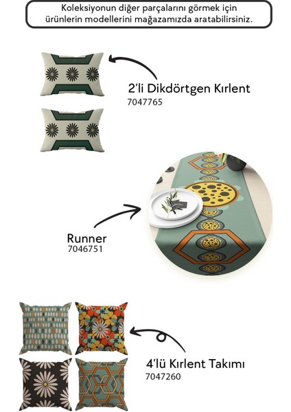 4’lü Kırlent Kılıfı KL27 fiyatları