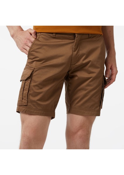 Erkek Kahverengi Regular Fit Şort B45228T.2HK