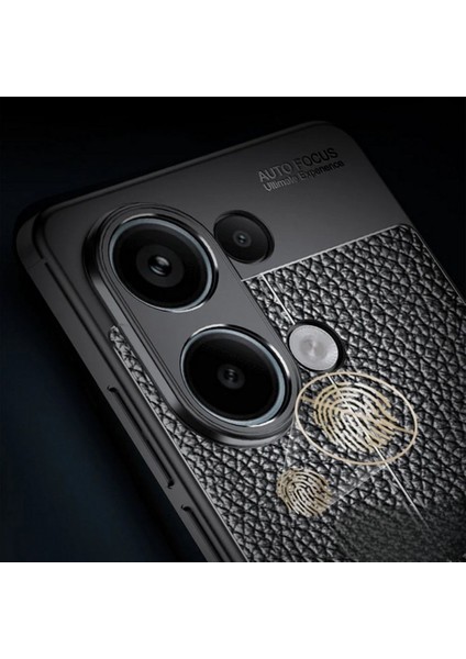 Poco M6 Pro Deri Desenli Silikon Kılıf - Ultra Darbe Emici Kamera Korumalı Kapak modelleri