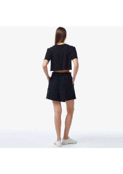 Nautıca Kadın Siyah Relaxed Fıt Şort 45B161T.0TB fiyatları